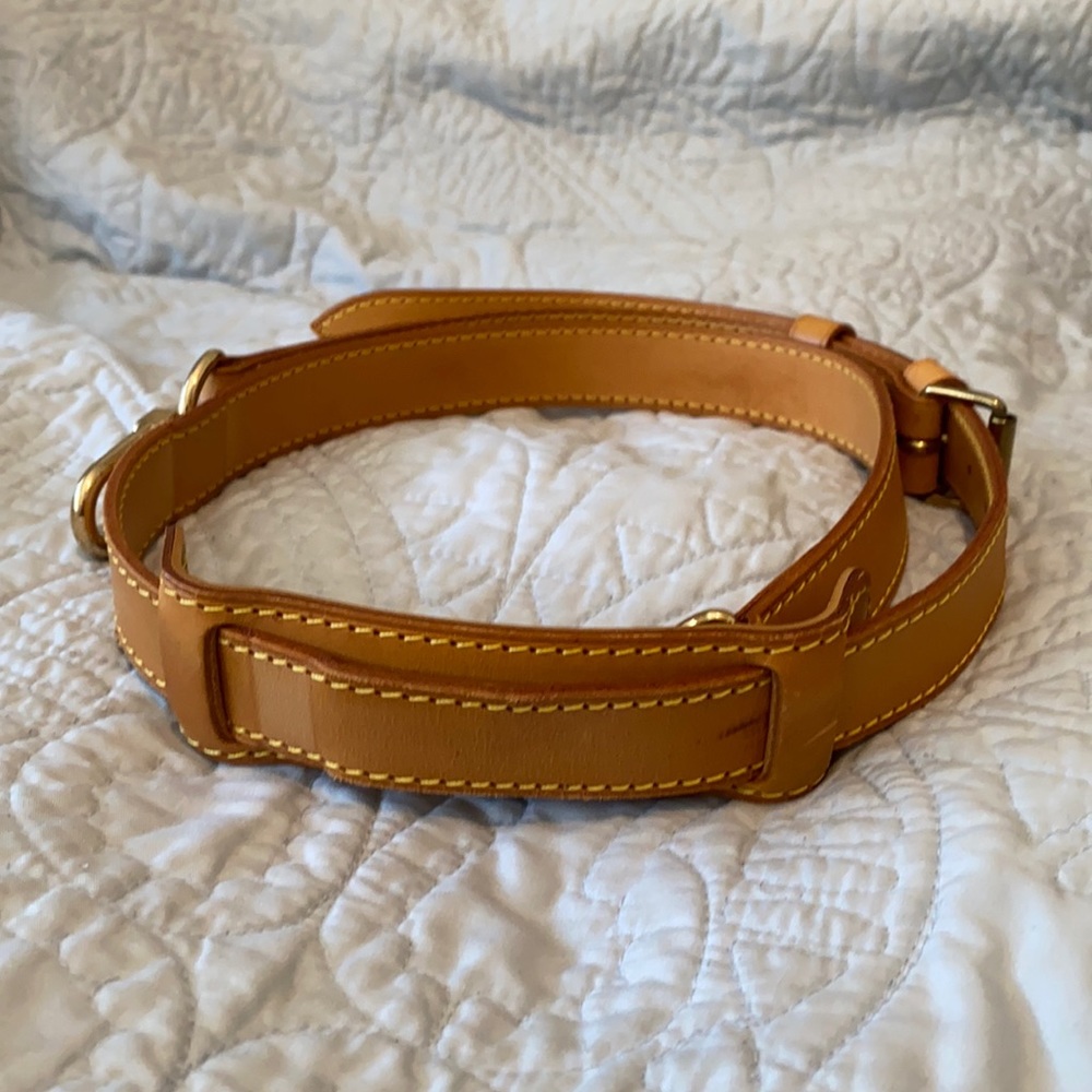 Louis Vuitton leather Adjustable strap